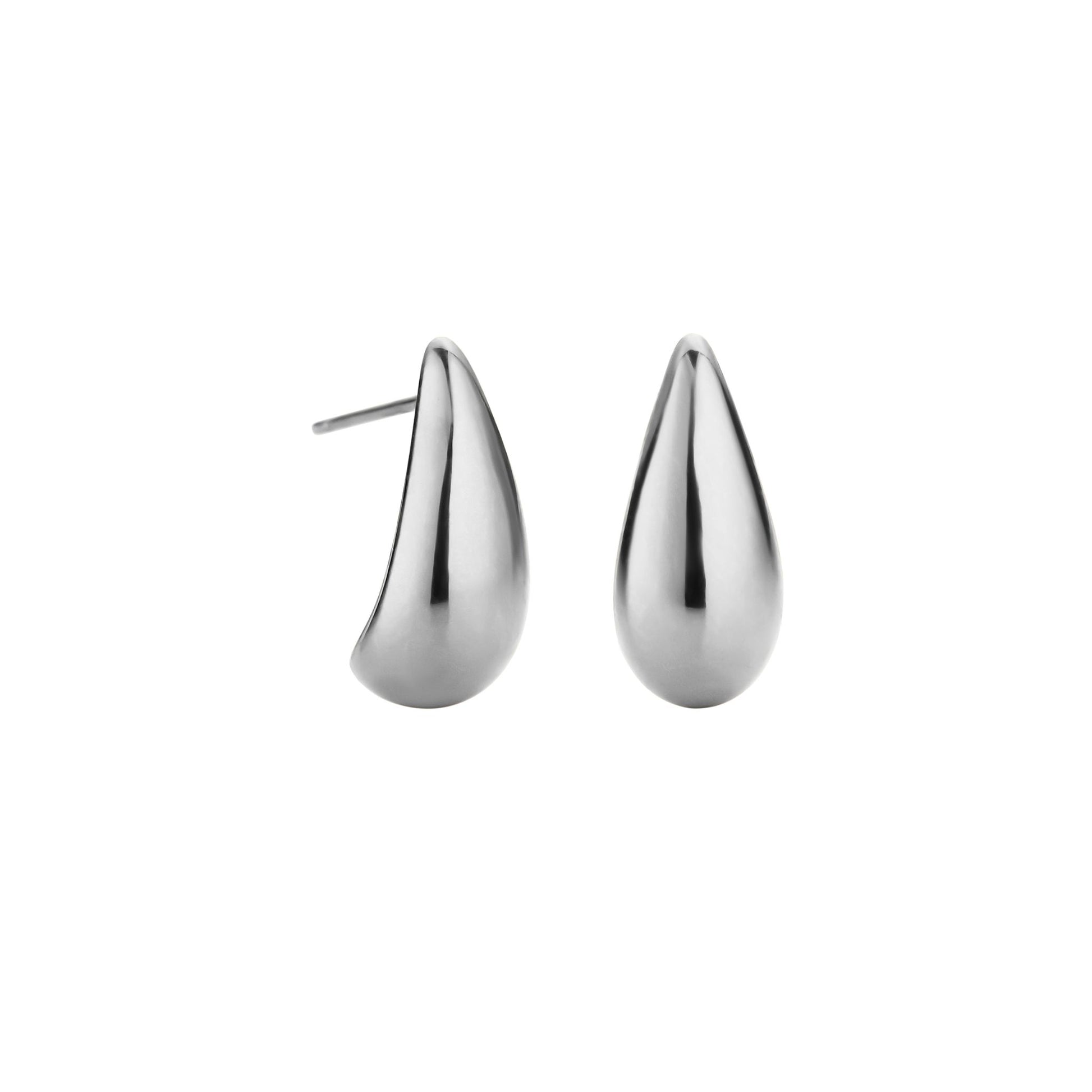 Boucle d'oreille goutte - argent