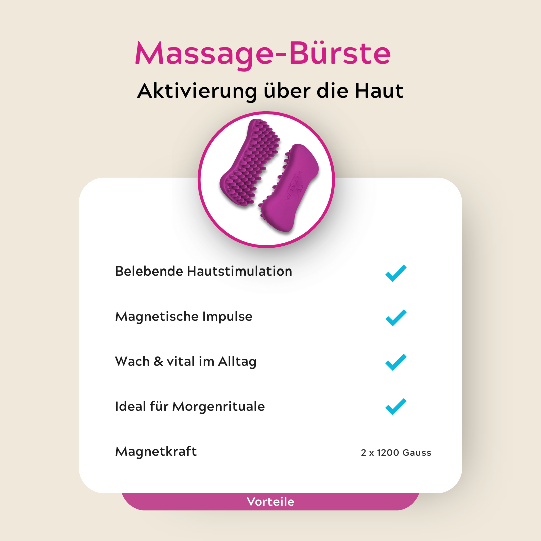 Brosse de massage stimulante