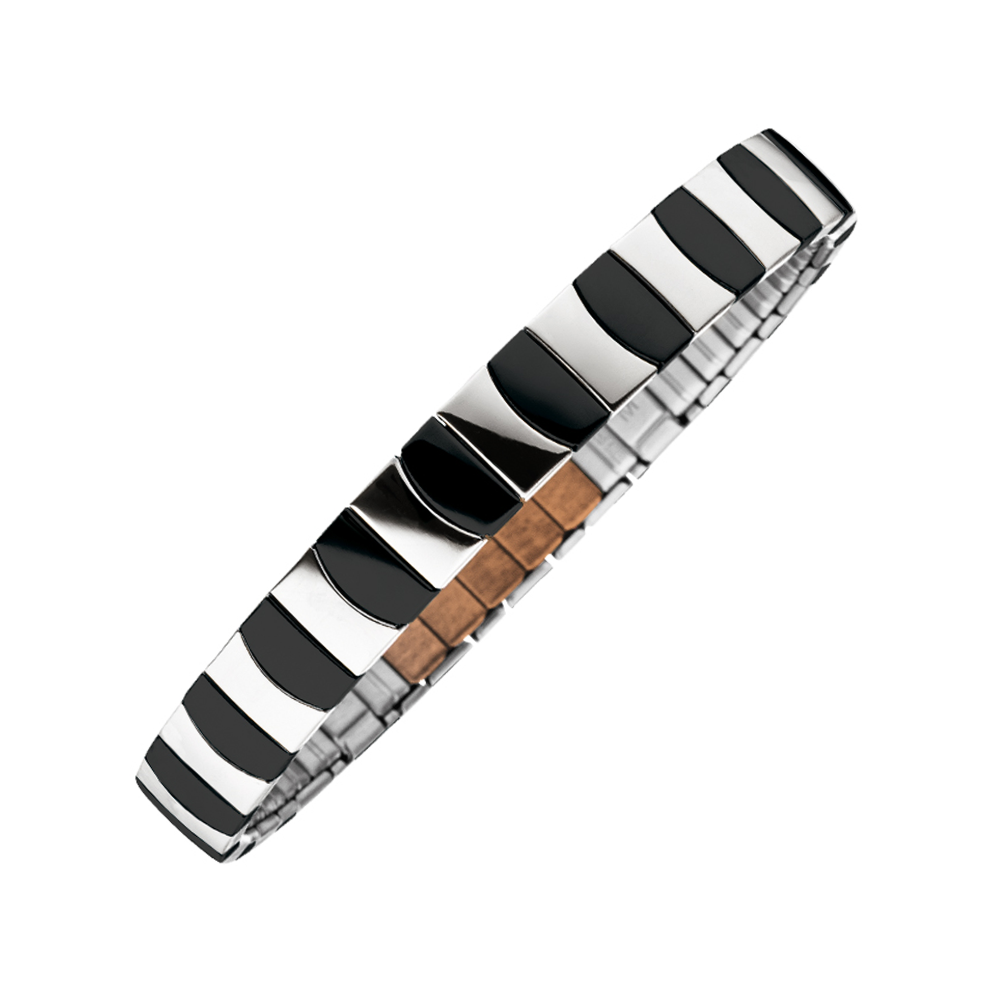 Bracelet Flexi Classix argent noir