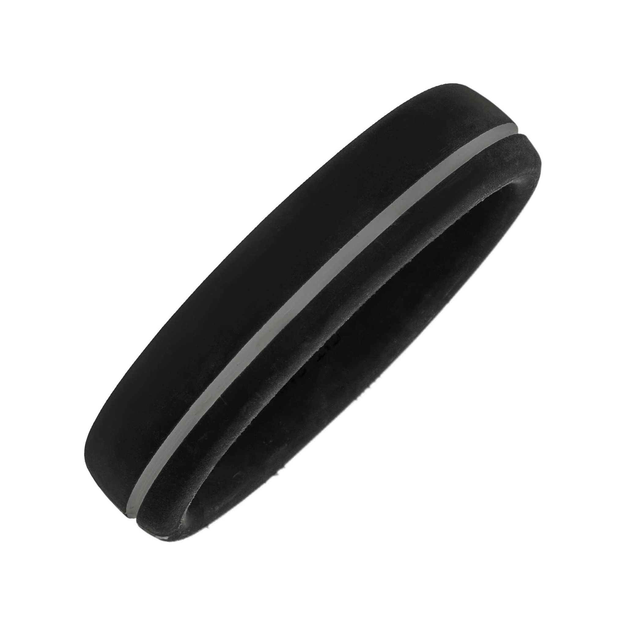 Bracelet magnétique en silicone noir