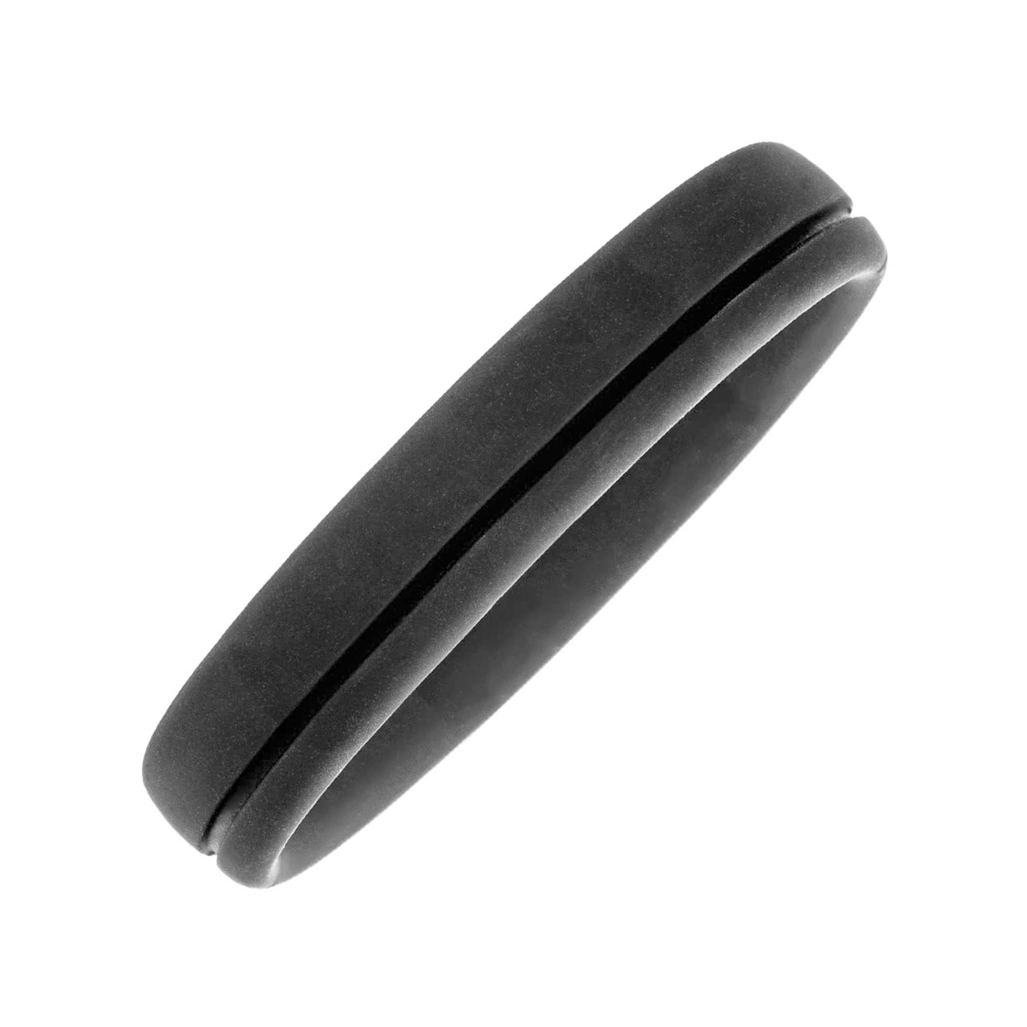 Magnetarmband Silikon schwarz