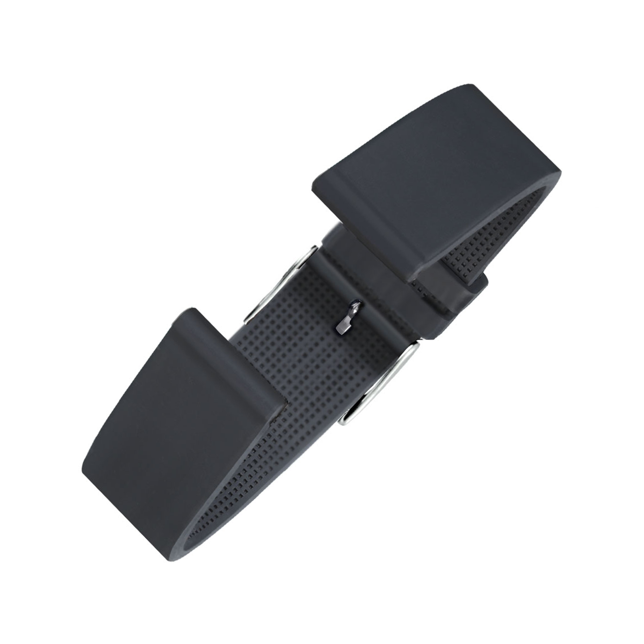 Bracelet en silicone de 18 mm, sans partie centrale