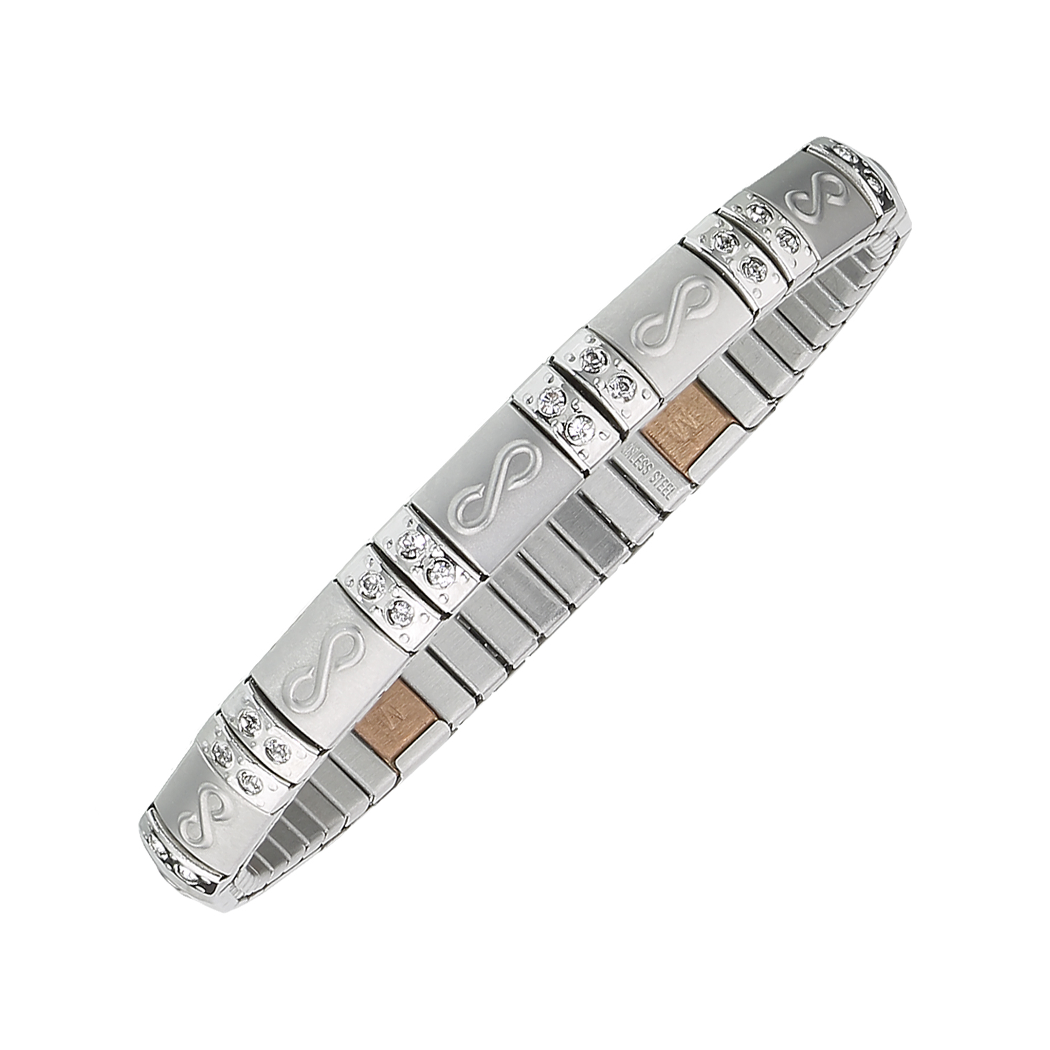 Bracelet Flexi Infini argent
