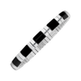 Bracelet souple Pure noir