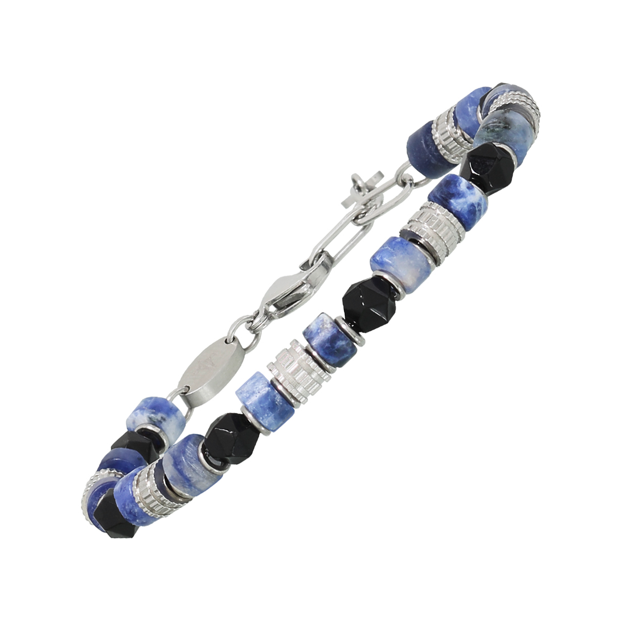 Bracelet magnétique en sodalite