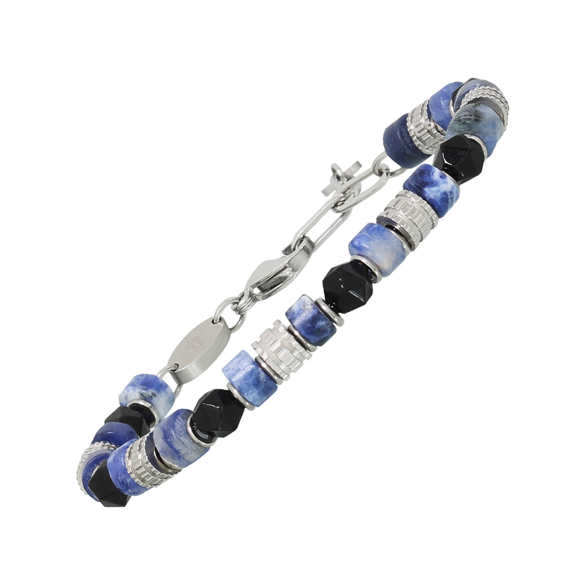 Bracelet magnétique en sodalite