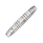Bracelet flexible argenté