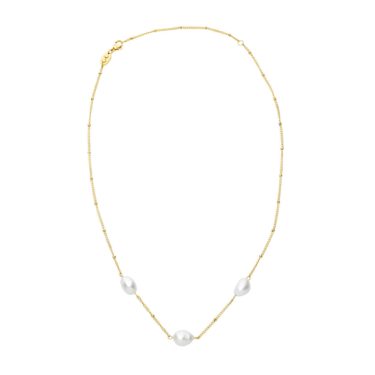 Collier de perles en or