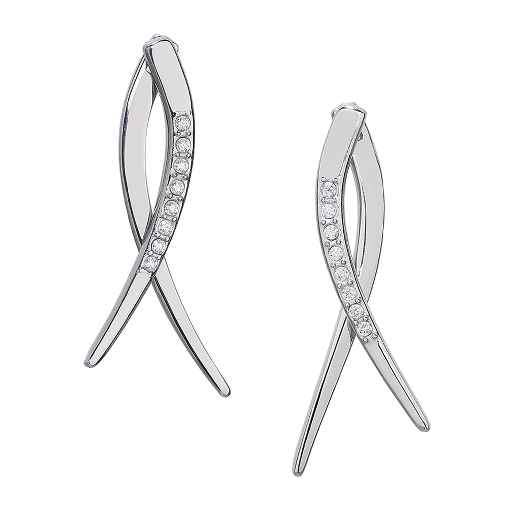 boucles d'oreilles en argent