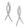 boucles d'oreilles en argent