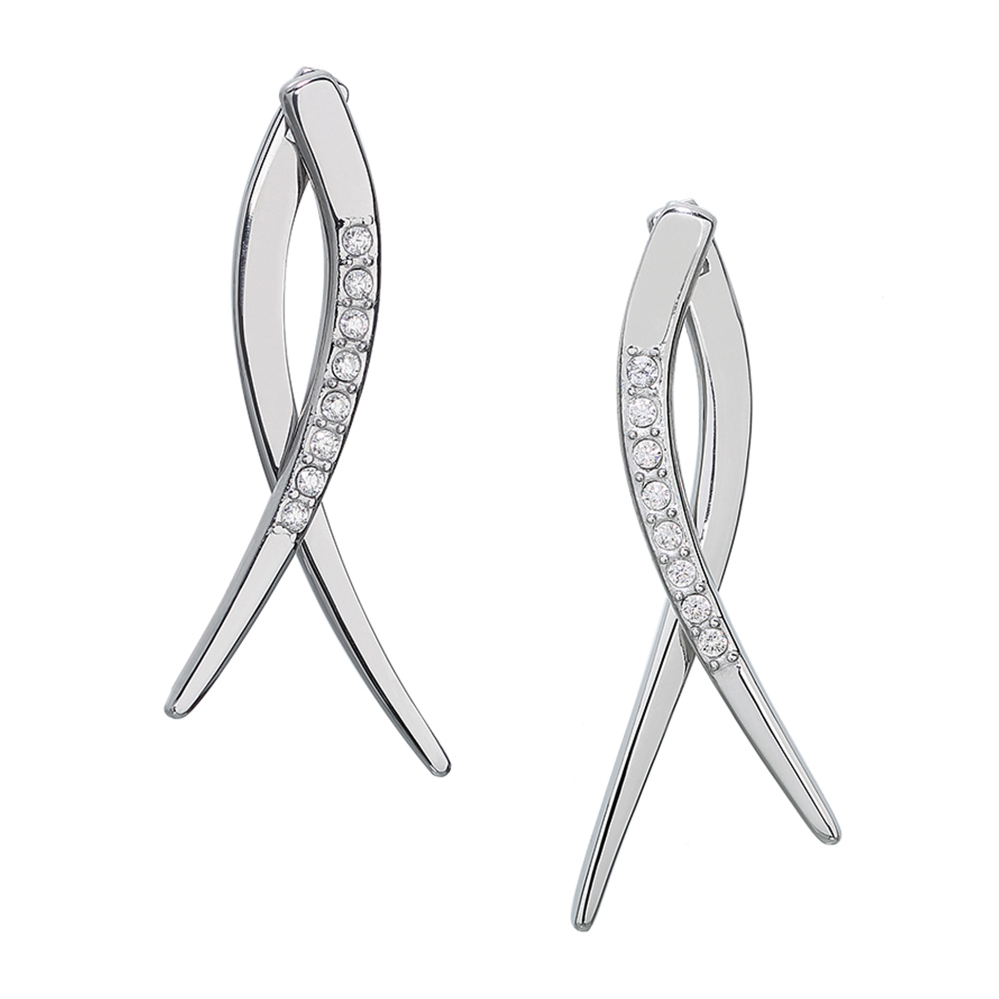 boucles d'oreilles en argent