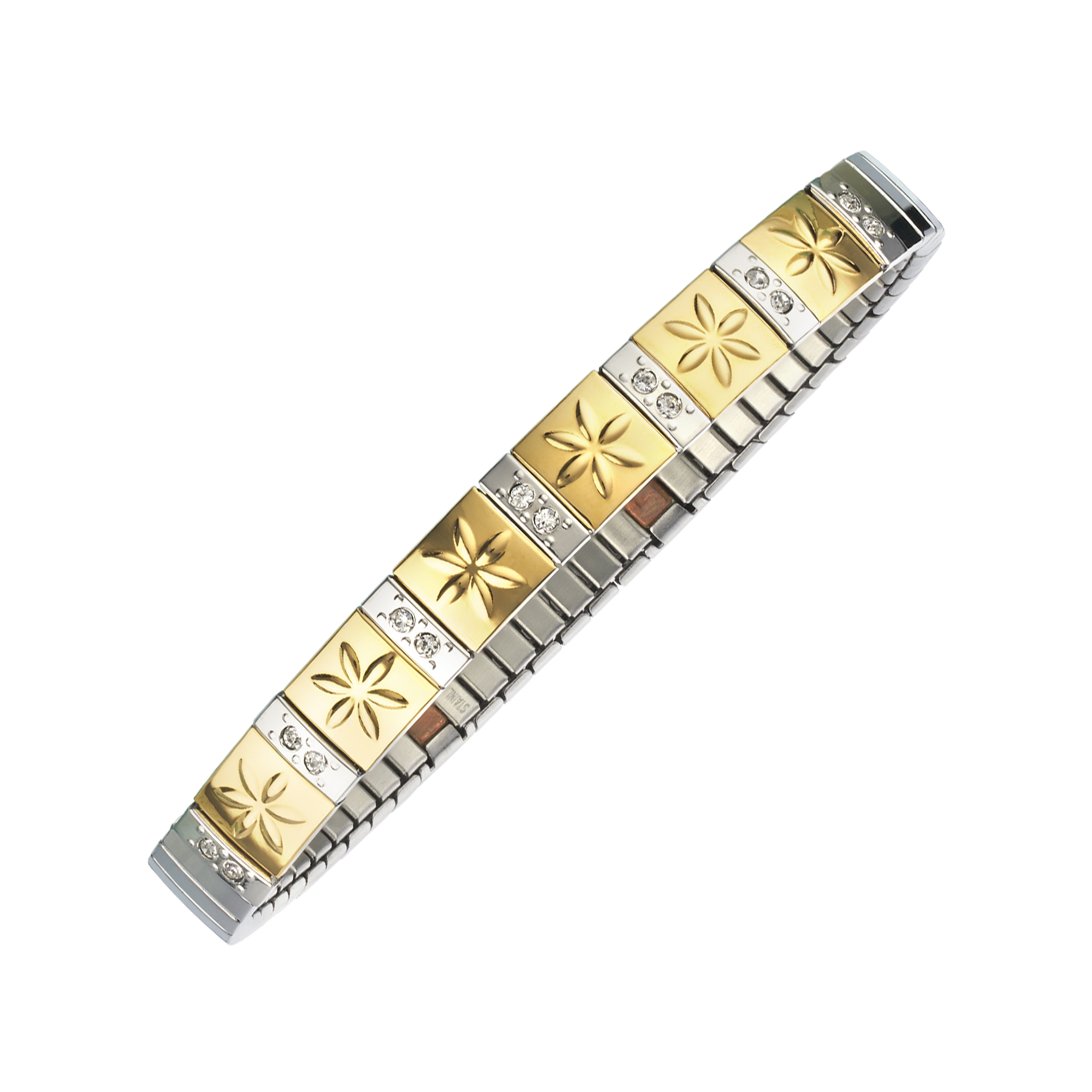 Bracelet flexible en or