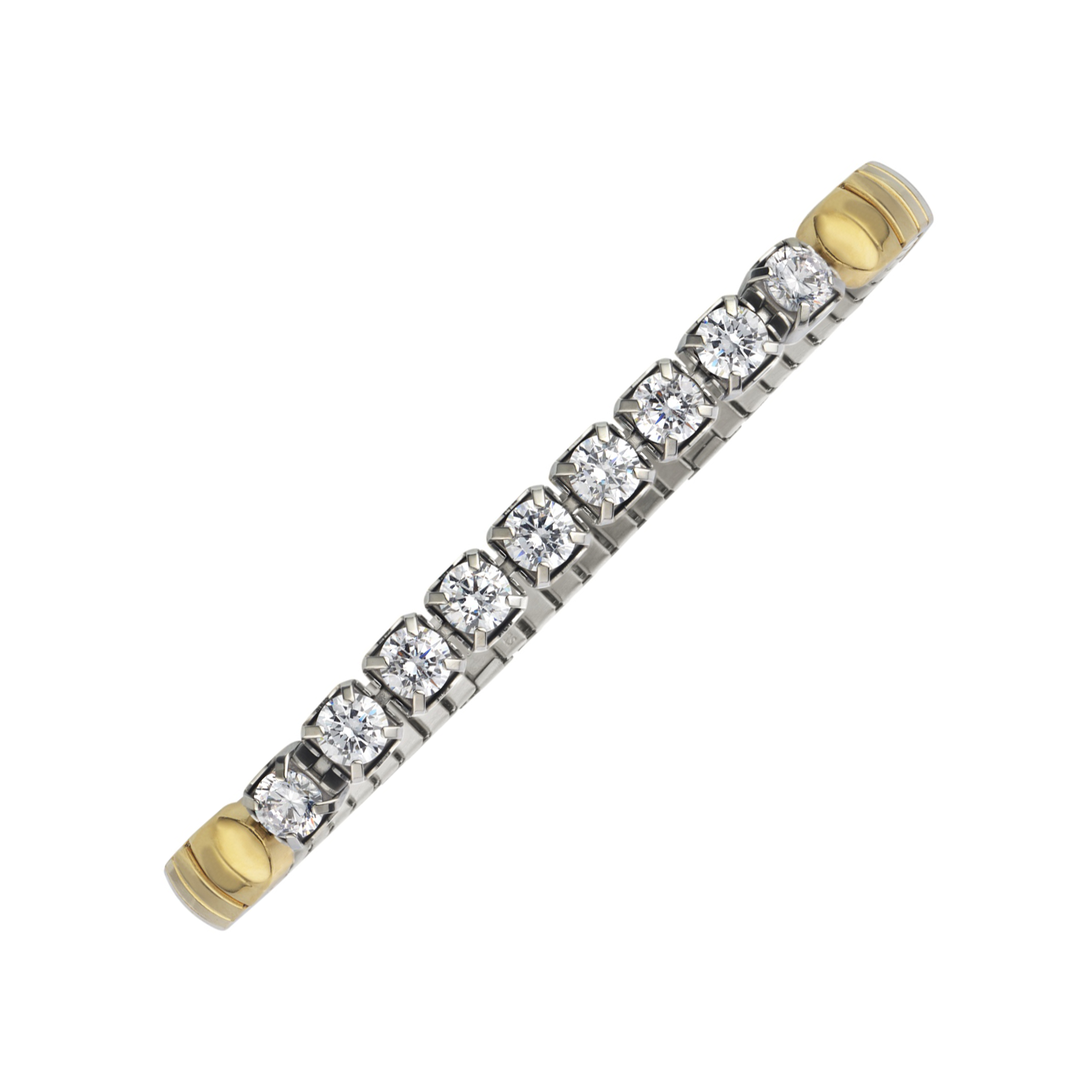 Bracelet Flexi-Tennis Or
