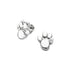 ohrstecker-pfote-mit-zirkonia-1387P